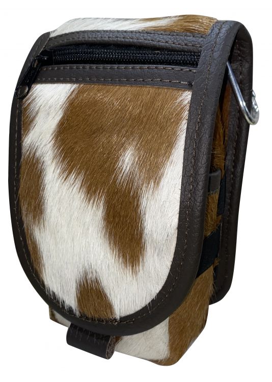 Showman Hair On Cowhide Phone and Accessory Holder