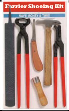 Farriers Shoeing Kit 6 Pieces