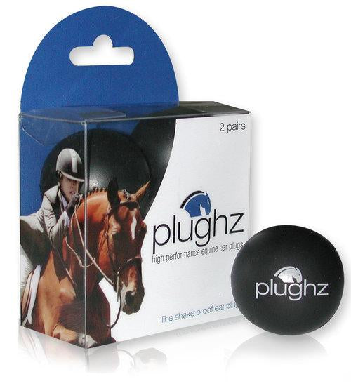 Plughz 2 Pair Horse Equine Ear Plugz