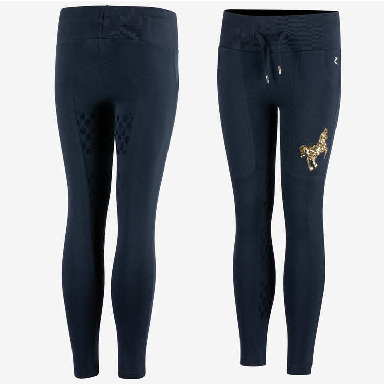 Horze Sabina Jr Jogger Tights - Black Friday Sales