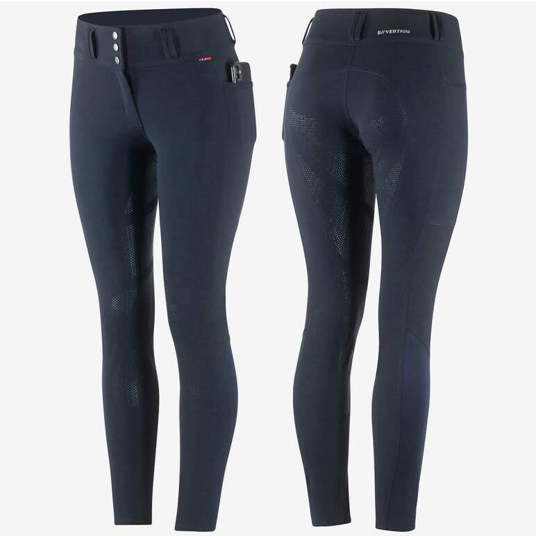 B Vertigo Beatrice Lds High Waist Breeches Full Seat - Summer Clearance