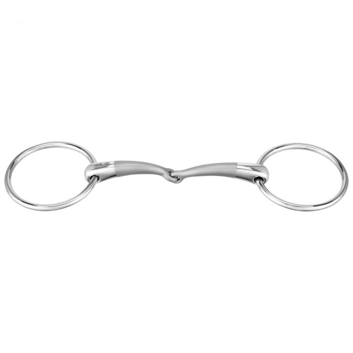 Sprenger Satinox Loose Ring Snaffle 14mm Single Joint 65mm Rings