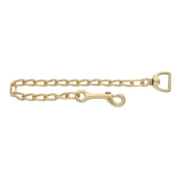 BRASS PLATED LEAD CHAIN