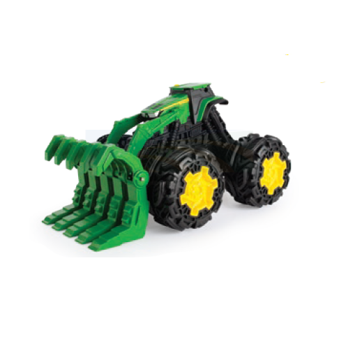 John Deere Monster Treads Rev Up Tractor