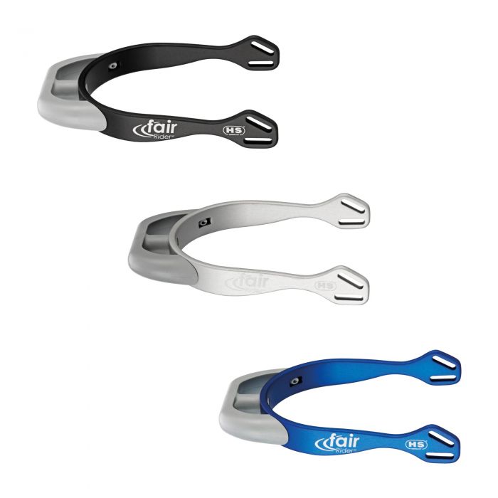 Sprenger Fairrider Spurs Silver Aluminium 20mm Flat Neck Spur