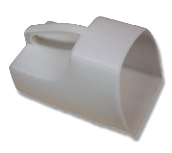 Feed Scoop Enclosed White