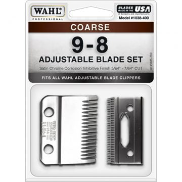 Wahl Adjustable Clipper Blades Coarse
