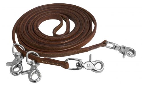 Harness Leather Draw Reins