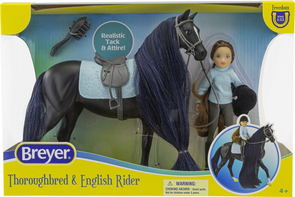 Breyer Freedom Jet and English Rider Charlotte