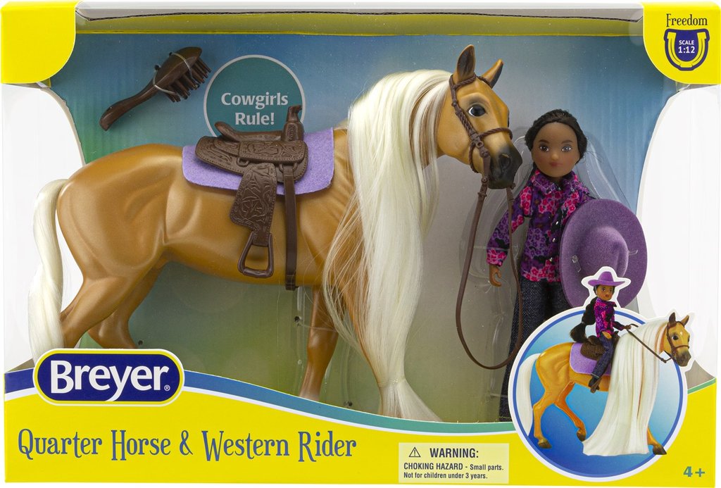 Breyer Freedom Charm And Western Rider Gabi