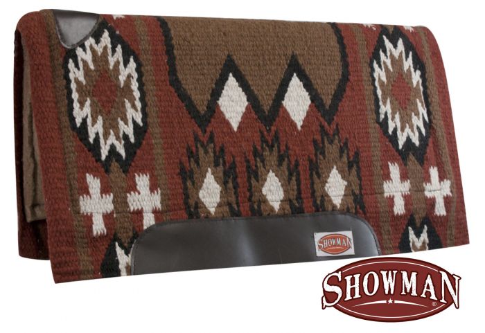 Showman Cutter Pad with Navajo Design and Memory Felt Bottom 36 x 34