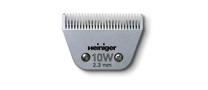 Heiniger Clipper Blade 10W 2.3 Mm Wide Horse Blade Set