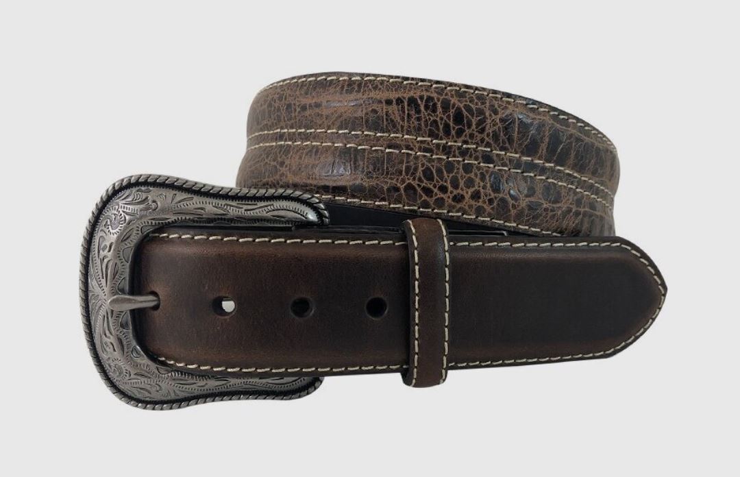 Roper Mens Belt 1.5in Bambino Genuine Leather - Clearance