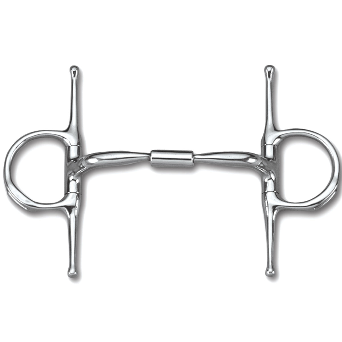 Myler Full Cheek With Hooks Comfort Snaffle Wide Barrel Mb02