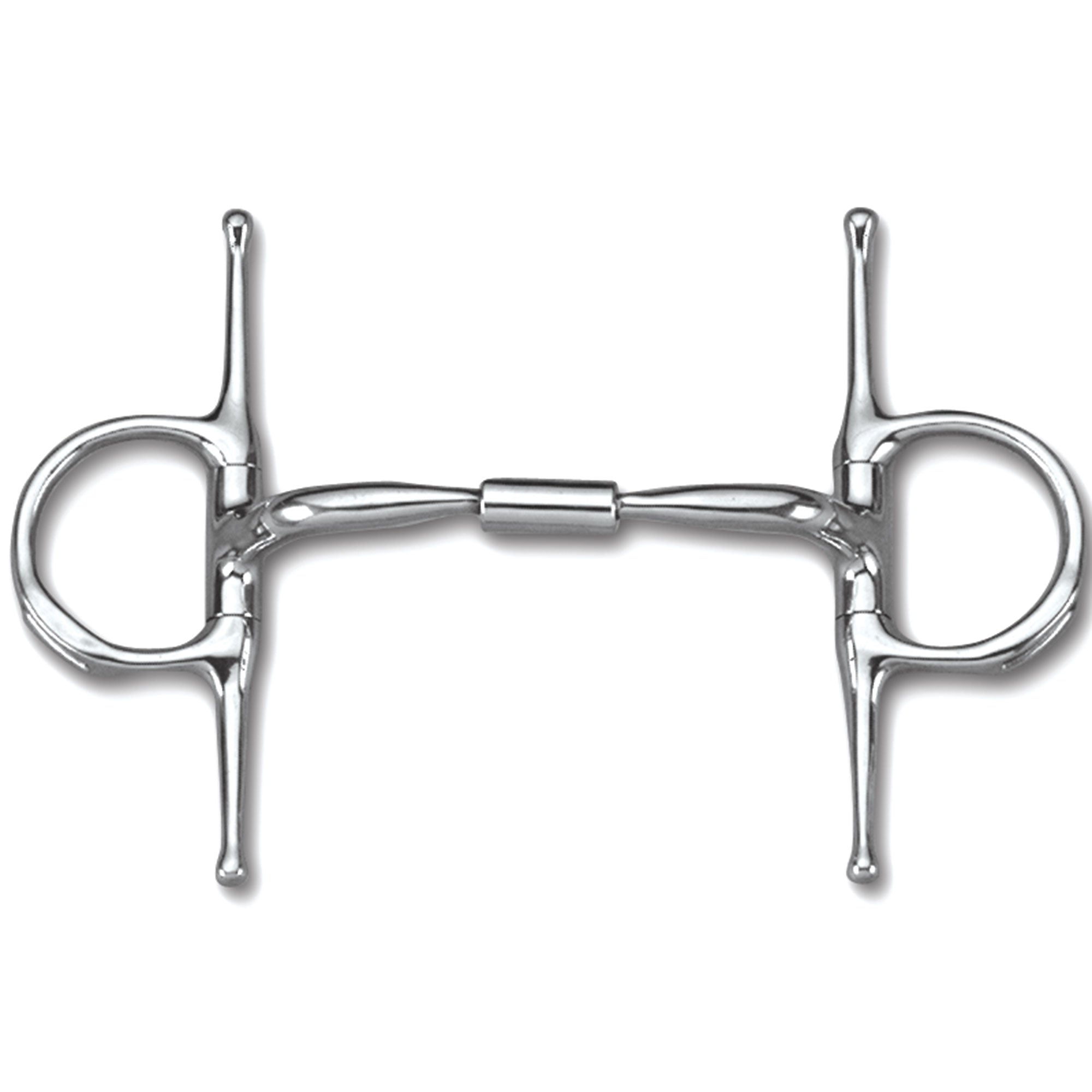 Myler Full Cheek With Hooks Comfort Snaffle Wide Barrel Mb02