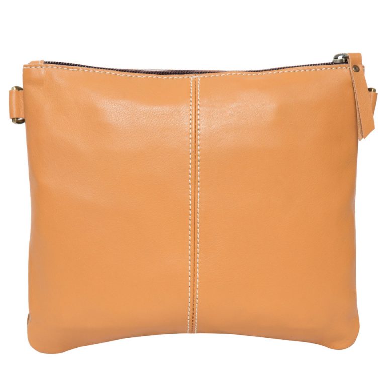 The Design Edge Costa Rica Tooling Leather Cowhide Clutch Bag