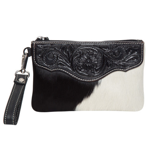 The Design Edge Tooling Cowhide Clutch