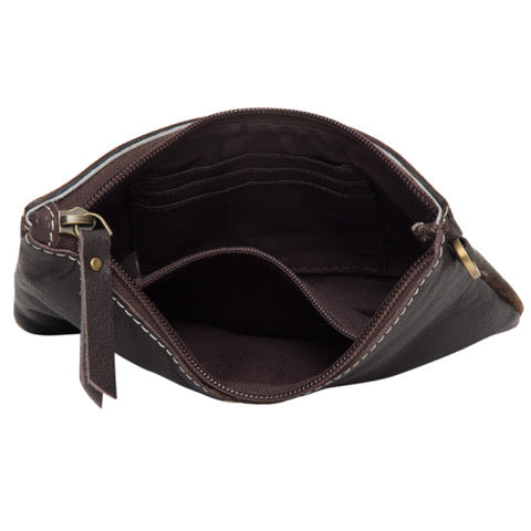 The Design Edge Tooling Cowhide Clutch