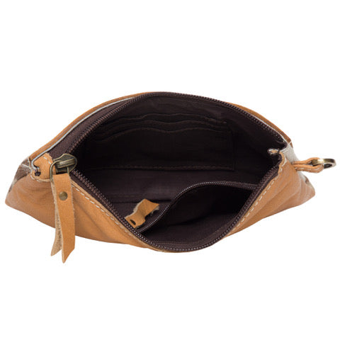 The Design Edge Tooling Cowhide Clutch