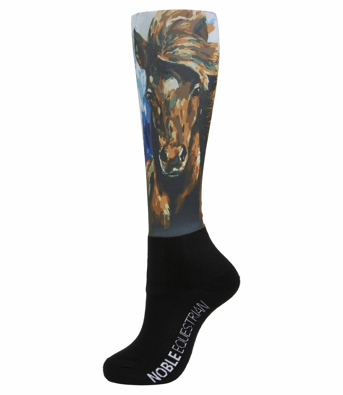 Noble Peddies Watercolour Horse