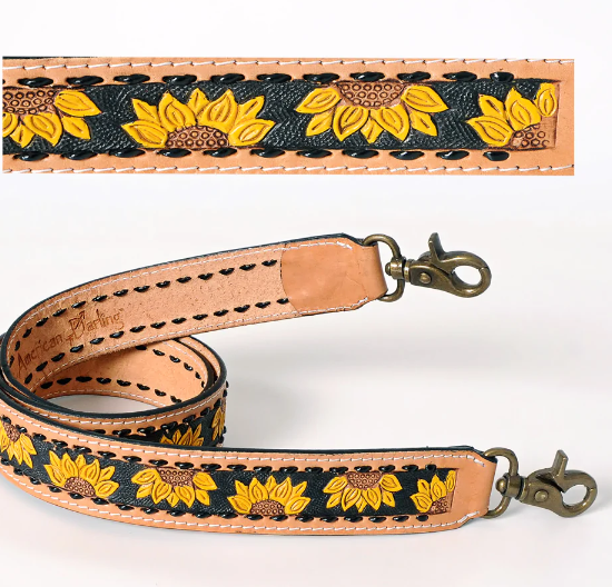 American Darling Sunflower Tooling Strap