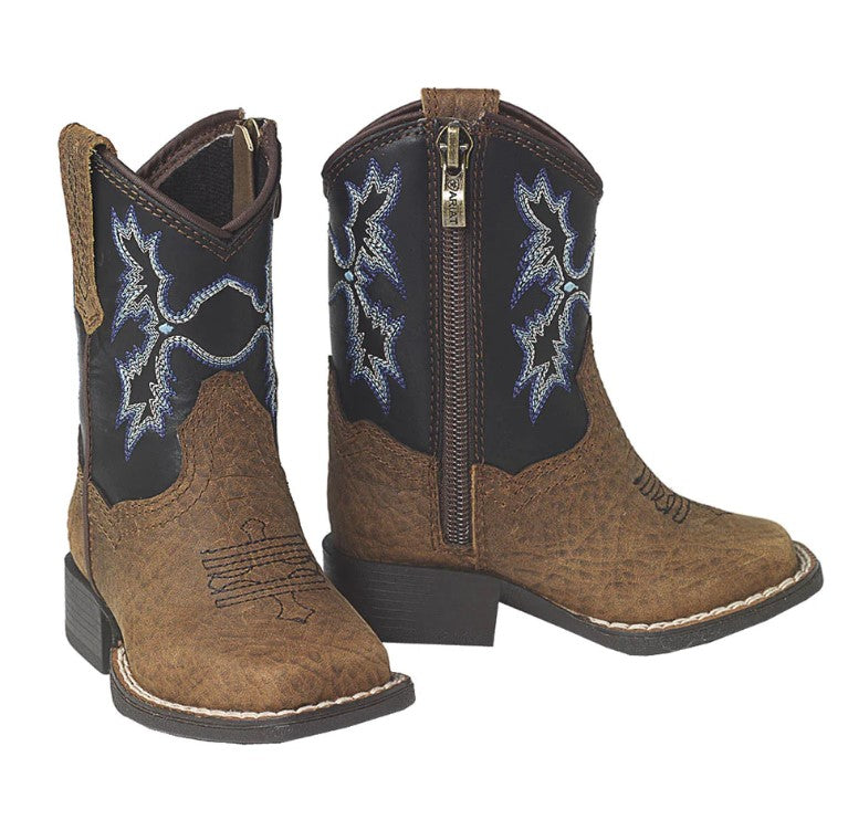 Ariat Tod Lil Stomper Boot Tombstone - New Year Clearance