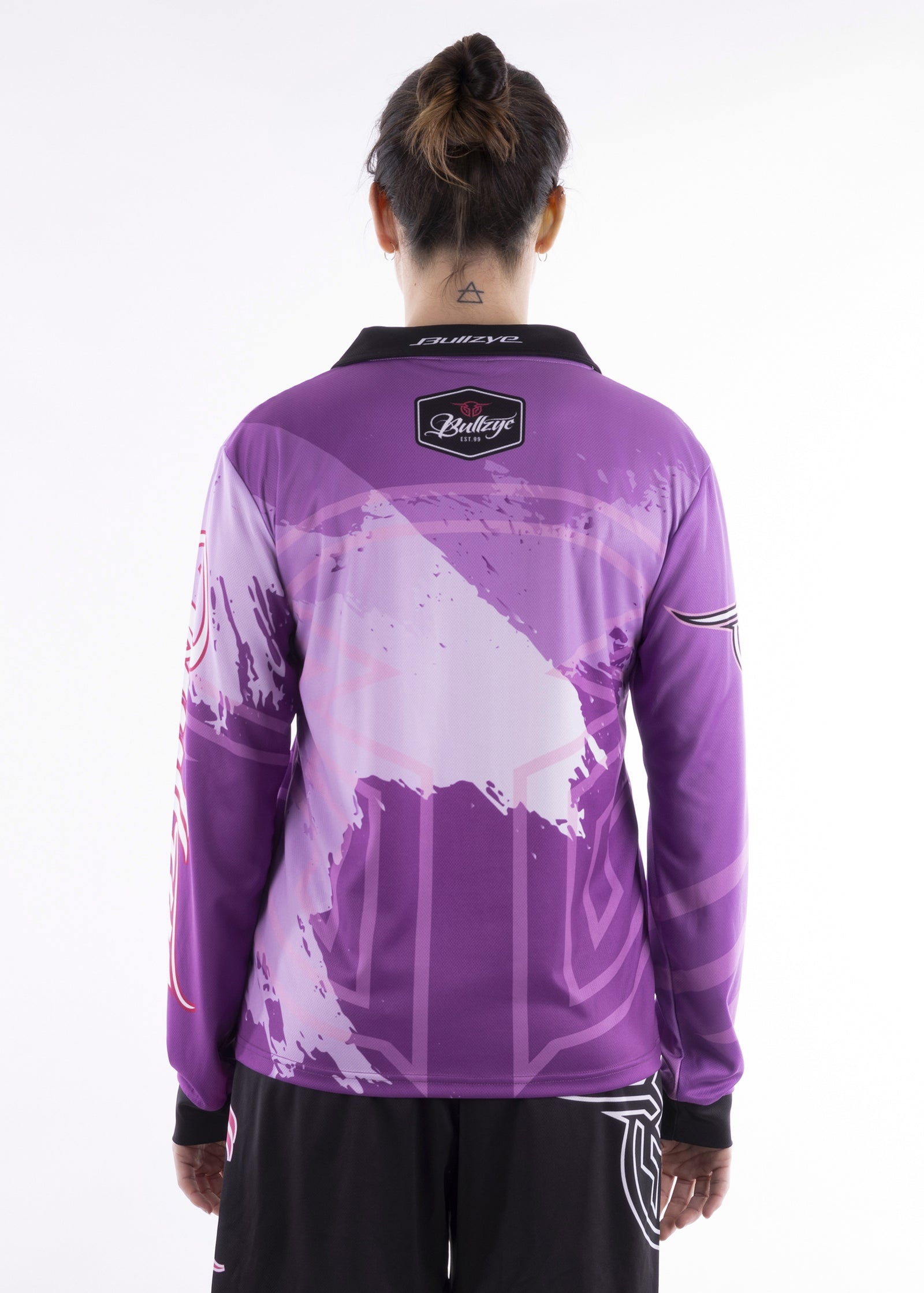 Bullzye Wmns Painted LS Tee