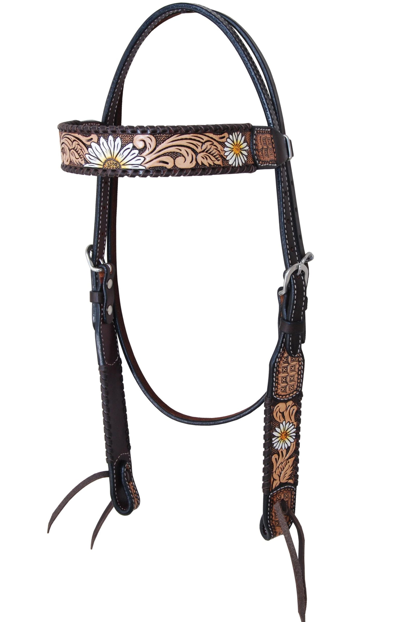 Rafter T Ranch Bridle Floral Tooling - EOFY Sale