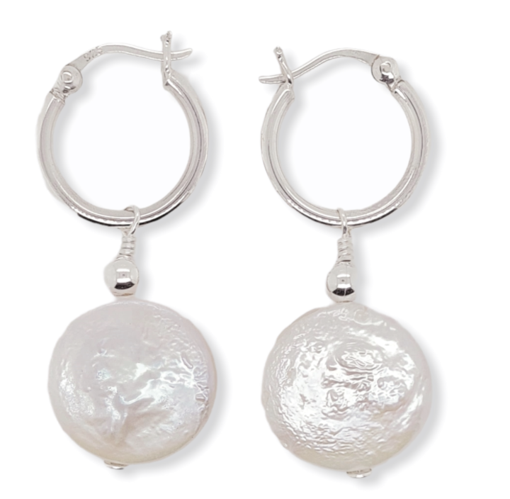Hoop 16mm SS and Pearl Round