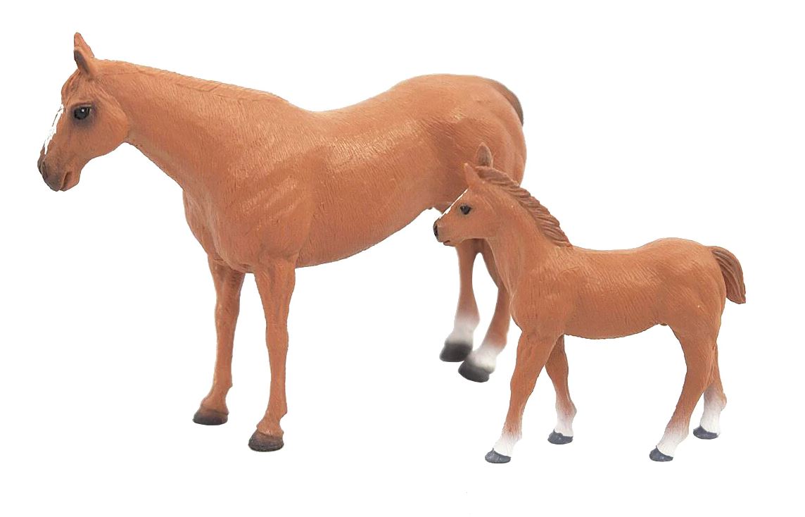 Big Country Toys - Quarter Horse Mare and Colt