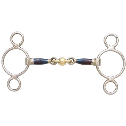 Dutch Gag Training Snaffle with Three Rings