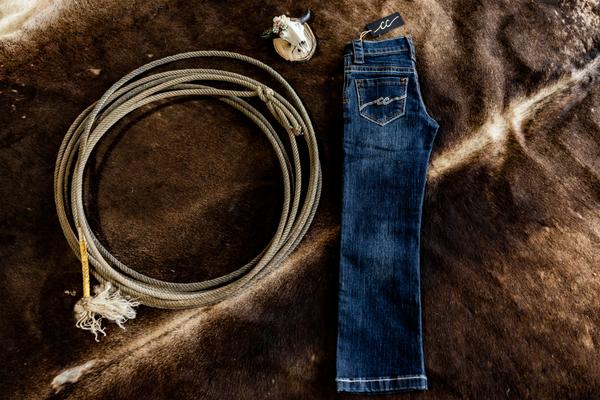 CC Western Boys Jeans - Classic Fit Dark Wash