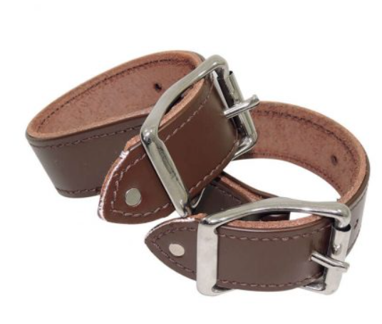 Hobble Straps 1.5In Pvc Leather Lined