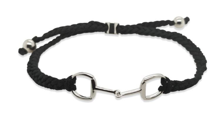 Bracelet S/S And Cord Snaffle Bit