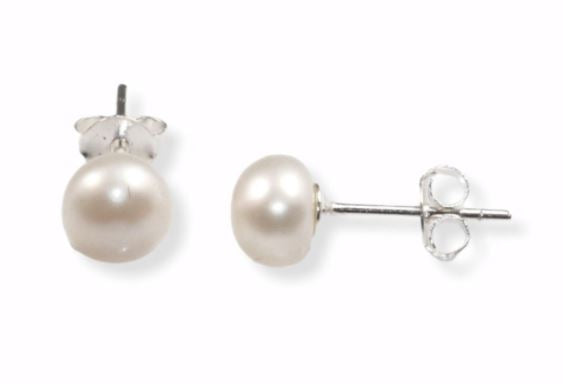 Earrings 7Mm Pearl Studs