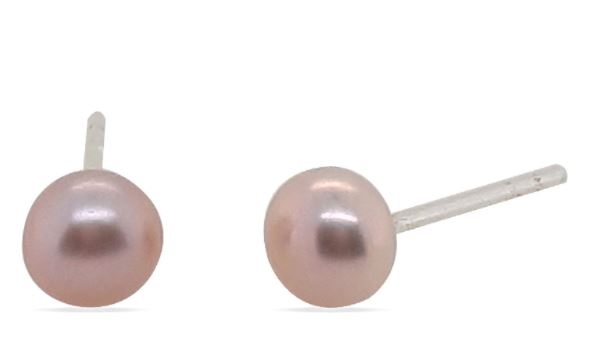 Studs SS Freshwater Pearl Pink
