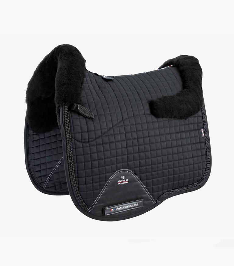 Premier Equine Close Contact Merino Wool European Saddle Pad - Dressage Square