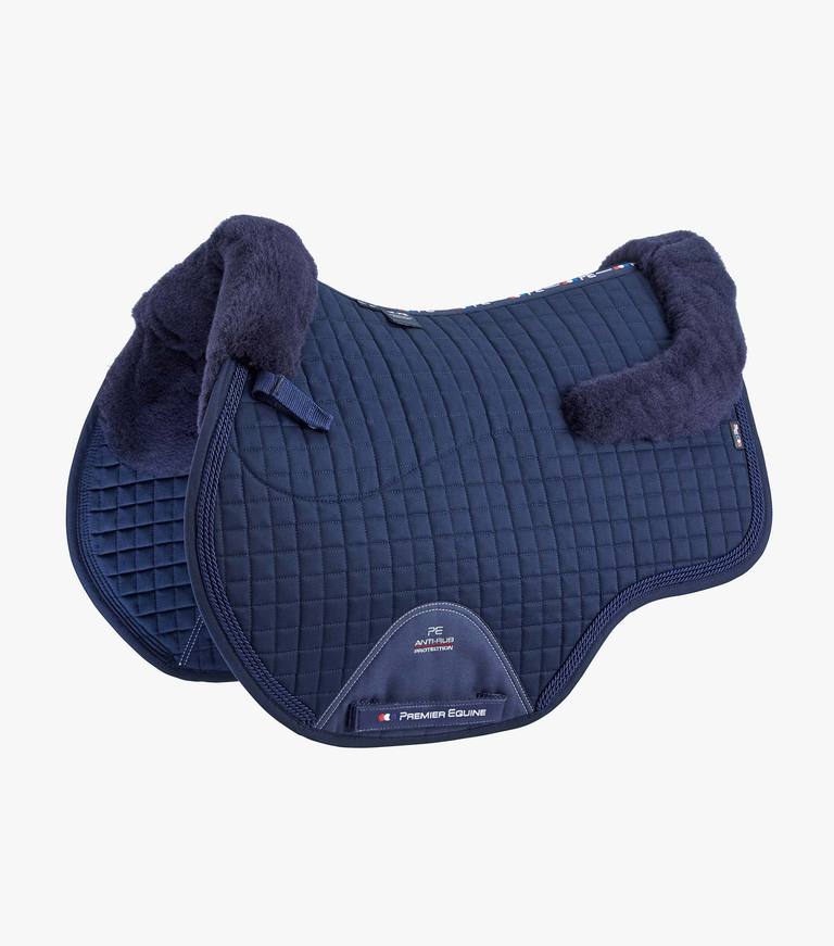 Premier Equine Close Contact Merino Wool European Saddle Pad - GP/Jump Square