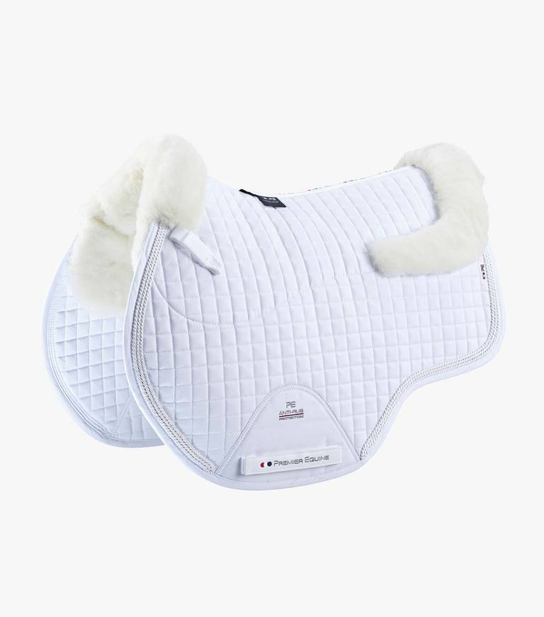 Premier Equine Close Contact Merino Wool European Saddle Pad - GP/Jump Square