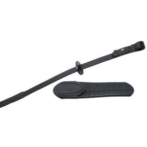 J&amp;L Nappa Grip Reins With Buckle Ends