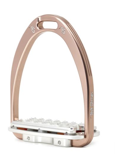 Tech Stirrups Siena Plus Rosegold (Jumping And Xc Cushioned)