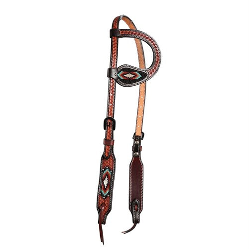 Fort Worth Cherokee Basket One Ear Headstall