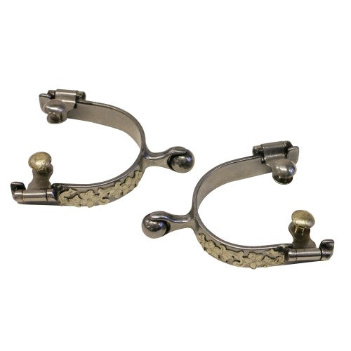 Fort Worth Roping Spurs .75 Band 1.75 Shank