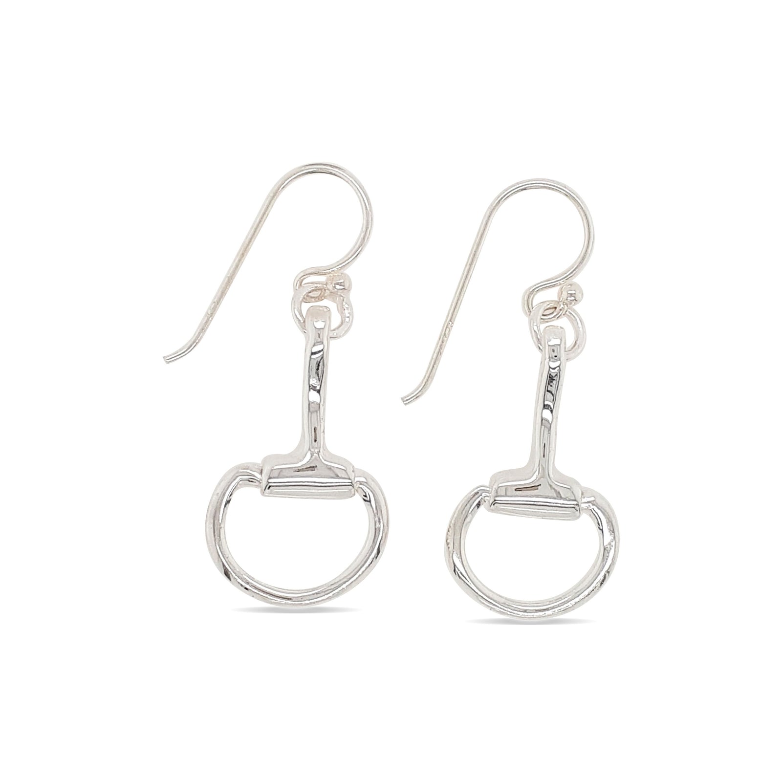 Earrings Ss Horse Bit Drops