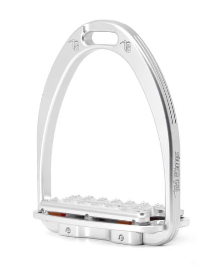Tech Stirrups Siena Plus Silver (Jumping & Xc Cushioned)