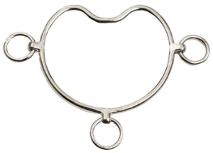 Curve Mouth Anti-Rearing Bit - S/Steel