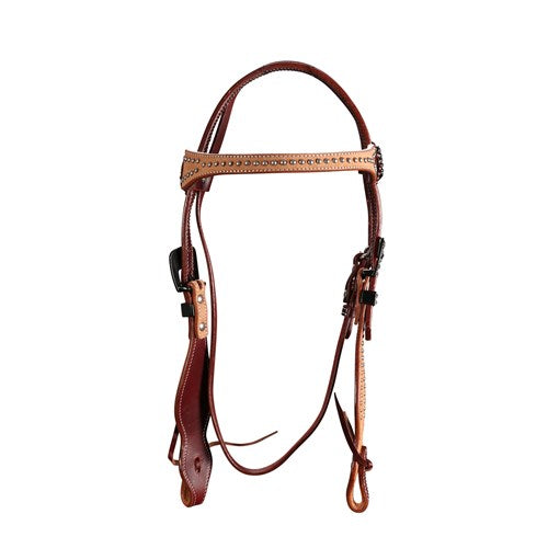 Fort Worth Rough Out Headstall - EOFY Sale