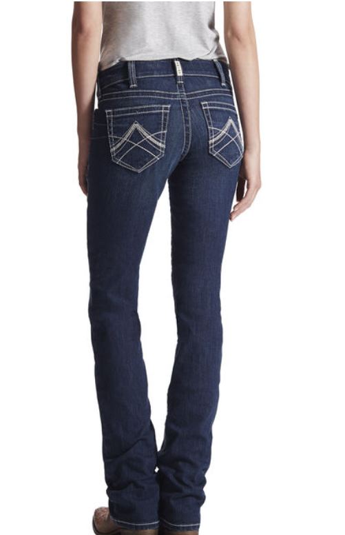 Ariat Wms Real Straight Icon - EOFY Sale