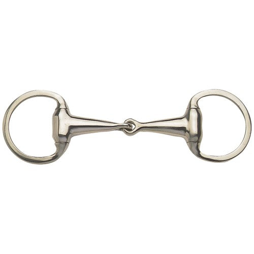 Thick Hollow Eggbutt Bit With Flat Rings
