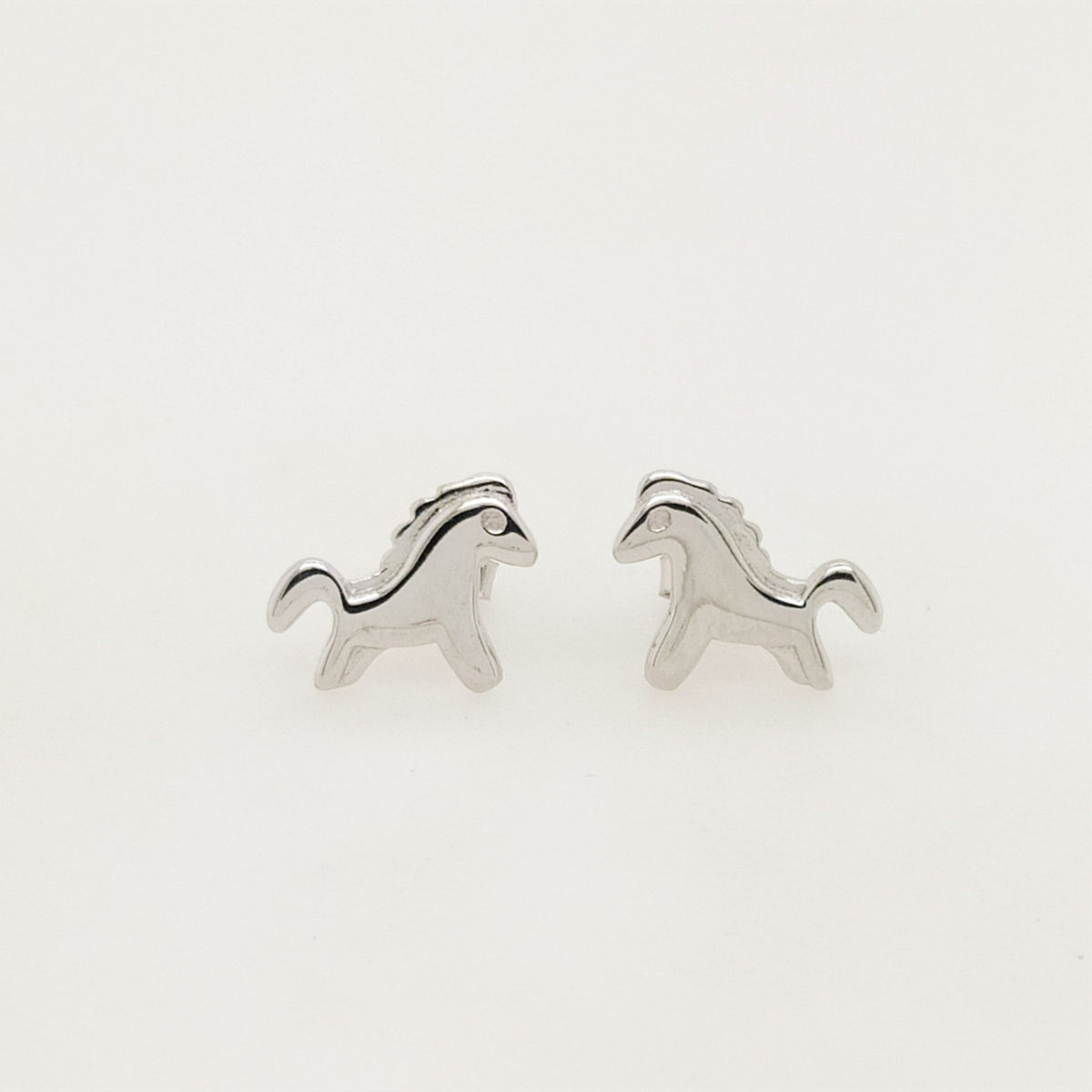 Earrings Ss Horse Studs